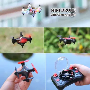 RC Kvadrokoptéra Mini pocket Drone S HD Kamera 2.4 G 4CH 3D Flip, Headless Režim Dron vrtulník hračky VS S9hW S9 LF606 e61