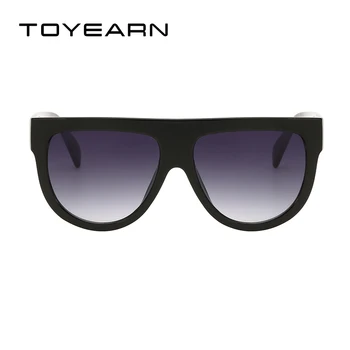 TOYEARN Módní Značka Designer Vintage Flat Top, sluneční Brýle, Ženy Nýt Odstíny Sluneční Brýle Pro Ženy Gafas Oculos de sol UV400