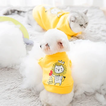 Snailhouse Kreslené Zvířátko Pes Kočka Oblečení, Teplý Měkký Svetr Pro Malé A Střední Psy Teddy Oblečení Čivava Kostým Štěně Oblečení