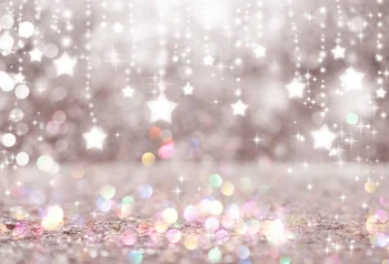 Scopiso Fotografie Kulis Fantasy Glitter Star Polka Dot Světla Bokeh Svatbu, Narozeniny, Láska, Strana, Dítě, Dítě, Fotografické Pozadí