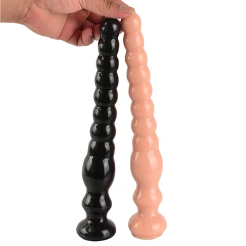 Dlouhé butt plug, anální korálky plug velký zadek svíčky anální vibrátor masturbant sexuální hračky pro ženy, muži prostaty masér erotické intimní dobrý