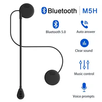 Nové Moto Přilba Headset Bluetooth 5.0 Bezdrátové Handsfree Stereo Sluchátka, Přilbu A Sluchátka Motocykl Příslušenství