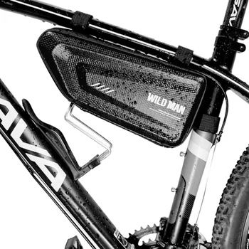 Bike Bag 1,5 L Trojúhelník, Kolo Přední Trubky Rámu Taška MTB Horské Silniční Kolo Pouzdro Cyklistika Přenosný Prachotěsný Cyklistika Díly