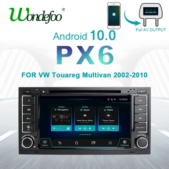 Autoradio 2 DIN Android 10 autorádia Pro Touareg T5 Transporter Multivan multimediální 2DIN autorádia auto gps navigační DISPLEJ