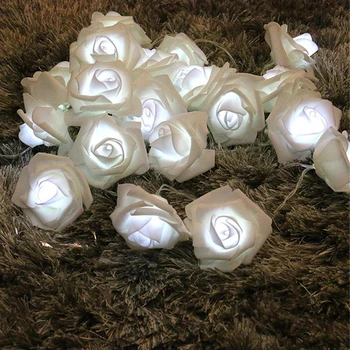 10/20Leds Růže Květ, Led String Světla Vánoční Dovolenou String Světla, USB Víla Světla Dekorace Svatební Dekorace Valentine