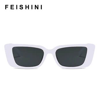 Feishini 2021 Hvězdičkový Smluvně Úzké sluneční Brýle, Ženy UV Ochrana Módní Dámy Malé Módní Sluneční Glassees Značky Vintage