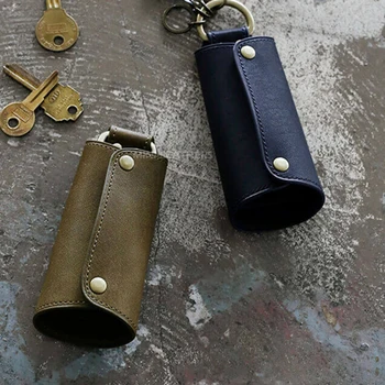 Kožené řemeslo DIY kroužek na klíče taška zemřít řezací nůž formy, kovové duté punč nástroj čepel 4x12x4cm