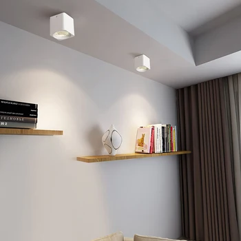 Moderní LED Stropní světlo, přisazená Stropní Svítidla AC85-260V 10W 12W 15W 20W 24W Nástěnné svítidlo pro Obývací Pokoj Ložnice Předsíň