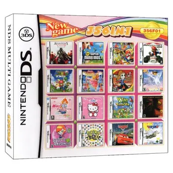 356 V 1 Sérii NDSL DS/3DS/2DS Video Herní Kazety Konzoly, Karty, Klasické Hry, Verze USA