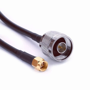 RG58 Koaxiální Kabel N male na SMA Male nízkoztrátový anténní kabel pro mobilní opakovač signálu anténní Kabel