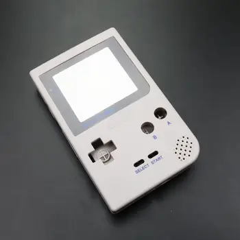 YuXi Limited Edition Šedé Plné Bydlení Shell Tlačítka Mod Opravy pro Nintend pro GameBoy Pocket pro GBP DMG-01