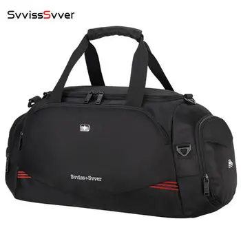 Cestovní tašky Kabelky tašky pro muže, obchodní cesta cestování na krátké vzdálenosti sportovní mokré a suché separace fitness taška