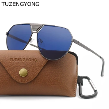 TUZENGYONG Vysoce Kvalitní Muži Vintage Slitiny Polarizované sluneční Brýle Classic Značky Sluneční brýle Povlak Objektivu Řidičské Brýle Pro Muže/Wo