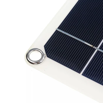 Monokrystalický Solární Panel USB 5V 10W Semi-flexibilní Vodotěsné Přenosné Venkovní Solární LED Vodotěsný Snadná Instalace