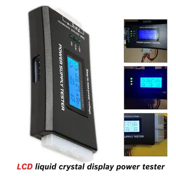 Podívejte Rychlé Digitální LCD Power Bank Napájení Testeru Počítač 20/24 Pin Napájení Tester Podpora 4/8/24/ATX 20 Pin Rozhraní
