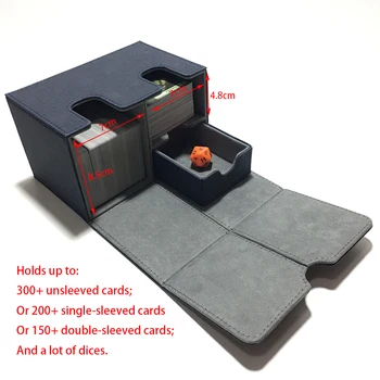 Velké Velikosti obchodní karty box, deskové hry, karty případě, že kontejner sbírka pro Pokemon TCG MTG TCG Magie Deskové Hry, Karty