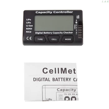 Digitální Kapacita Baterie Kontrola RC CellMeter 7 Pro LiPo Životnost Li-ion NiMH Nicd M10 dropship