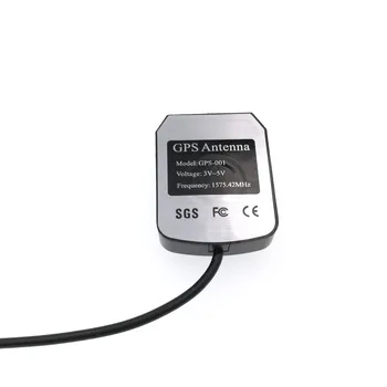 GPS Aktivní Anténa S MMCX Samec pravý Úhel Konektor, Kabel 3 m RG174 9