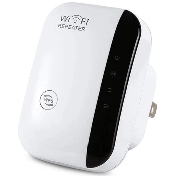 HONTUSEC Wifi Router Dlouhý dosah Bezdrátové Wifi Opakovač Wifi Range Extender Wi-Fi Signálu Zesilovač 300Mbps WiFi Booster 2.4 G