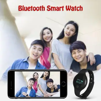 Bluetooth Inteligentní Hodinky Ženy Dítě Náramek Vodotěsné Náramek Band Fitness Tracker, Náramek SMS Krokoměr Sportovní Smartwatch