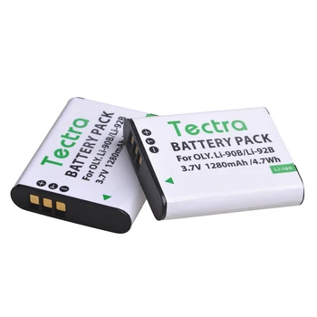 Tectra Li-90B Li 90B Li-92B Li92B Li90B Baterie+LED USB Nabíječka pro Olympus Tough TG-1 TG-2 A TG-3 A TG-4 TG5 TG6 SH50 iHS SH60