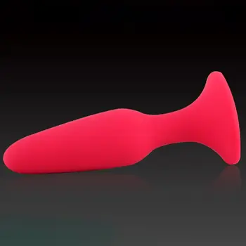 Silikonové Butt Plug Dilatátor s přísavkou Vodotěsné G-spot Stimulátor Prostaty Masér pro Dospělé Sexuální Hračky