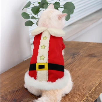 Vánoční Pes, Kočka Oblečení Zimní Malé Psy Kabát Bundy Teplé Štěně, Kočka Oblečení Čivava Yorkie Kabát pro Malé Psí Kostým