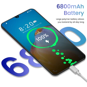 Soyes Nové P40pro+ Smartphone Odemknout 16GB Android 9.1 Octa Core 7.2