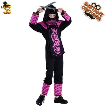 Cosplay Dívky Ninja Kostým Halloween Děti, Party Kostýmy, Karnevalové Děti Maškarní Roli Hrát Ninja Oblečení