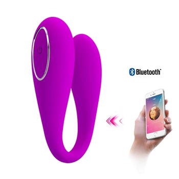 Bluetooth APLIKACE Dálkového Ovládání Vibrátor G Spot Klitorisu Vibrátor Jsme Připínák Pár Hraček Vibe Vibrátory Sex Hračky pro Ženy Vibrador