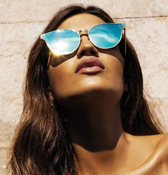 JackJad 2018 Módní Cool Kvalitní Kovový Rám ECO Styl sluneční Brýle Muži Ženy Kočičí Oko Značky Design Sluneční Brýle Oculos De Sol 3580