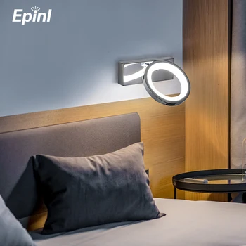 Epinl Moderní Nordic Kroužek VEDL Kreativní Složit Nástěnné Světlo, Zrcadlo Přední Lampy Svítidla Obývací Pokoj, Ložnice, Koupelna Uličky Domova