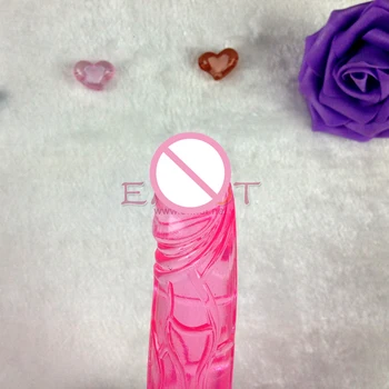 2016 min růžové dildo pro vagíny a anální Sex stroj přílohu sex hračka simulace dildo pro lásku stroj ENHOT-C-21-transparentní růžová