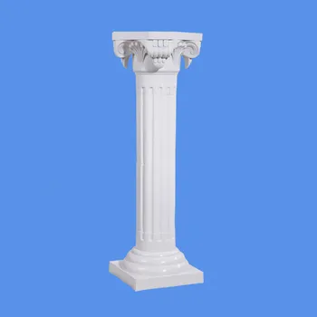 Nové Příjezdu Bílé Plastové Římské Sloupec Svatební Dekorace Cesta vede Pilířem pro Strany, Hotel Vítejte Dekor Rekvizity