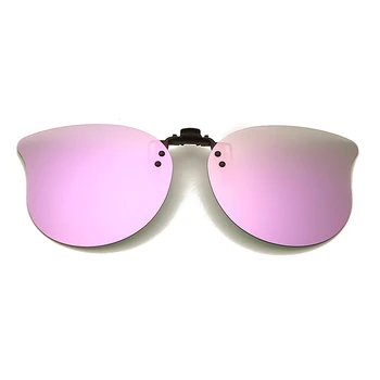 Muži ženy Klip na Flip up Polarizované Čočky Pro dioptrické Brýle UV Ochrana sluneční Brýle Jízdy Noční Vidění Objektiv