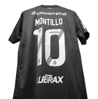 Nové 20-21 Camiseta de U de Chile homenaje al Tanque Campos Universidad de Chile Třetí dresy Černá přizpůsobit Montillo