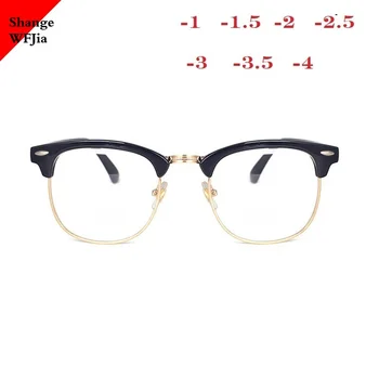 -1 -1.5 -2 -2.5 -3 -3.5 -4 -4.5 -5.0 -5.5 -6.0 Klasické Krátkozrakost Brýle Ženy Muži Optické Brýle kovové Brýle Rám PD62-64MM