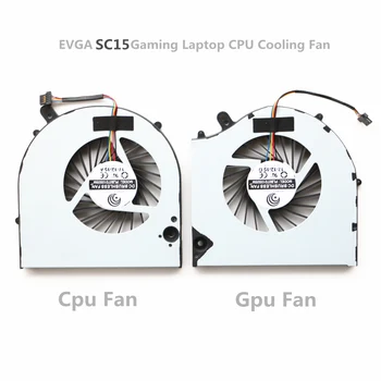 Laptop Chladič Ventilátor Pro EVGA SC15 Herní Notebook CPU Chlazení Ventilátor