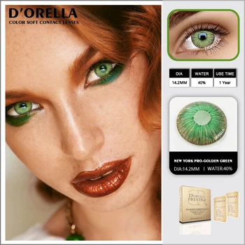 D'ORELLA 1 Pár(2ks) OVOCE Series na Prodej Barevné Kontaktní Čočky na Oči, Kosmetické Kontaktní Čočky, Oční Barvy