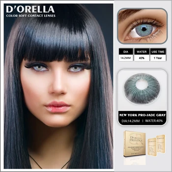 D'ORELLA 1 Pár(2ks) OVOCE Series na Prodej Barevné Kontaktní Čočky na Oči, Kosmetické Kontaktní Čočky, Oční Barvy