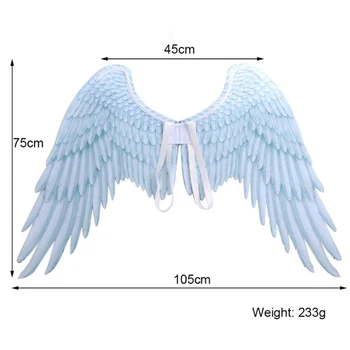 Roleparty Unisex 3D Erotických Nadrozměrných Anděl, křídla, Vánoce, Halloween Cosplay Kostým, Rekvizity, Doplňky