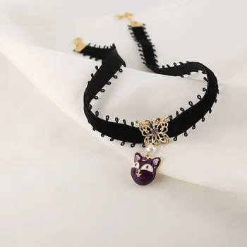 Sailor moon luna P cat náhrdelník náhrdelník šperky