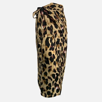 Letní Pevně Křídel dámská Sukně Ležérní Leopard Tištěné Tužka Sukně Ženy 2020 NOVÉ Sexy Krajky s Vysokým Pasem Slim Sukně Žena