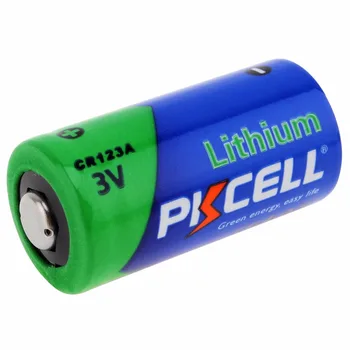 30ks Pkcell CR123A 3V Lithium Li - MnO2 Baterie Rovné CR123 123A CR17345 KL23a VL123A DL123A 5018LC EL123AP Pro fotoaparát