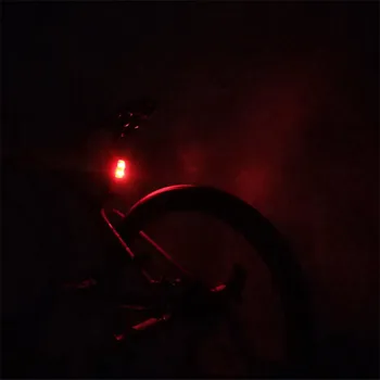 Bike Světlo Jízdních Kol Světla Indukční Kolo Kolo Zadní Světlo Výstražná Lampa Magnetická Síla Generovat Světlo