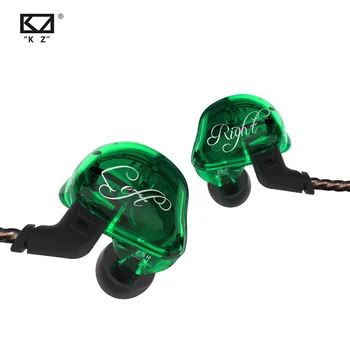 KZ ZSR Šest Řidičů V Ear Sluchátka Kotvy & Dynamic Hybrid Gaming Headset, hi-fi Bass Šumu Sluchátka pro telefon