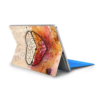 Levé a Pravé Mozkové Vinyl Samolepka pro Surface Pro 7 Pro X Notebook Obtisk Kůže pro Surface 2 Pro 5/6 Pro 3 4 Ochranný Film