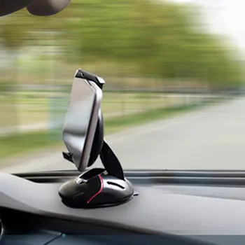 Auto Příslušenství Univerzální 360 Stupňů Rotující Myši Držák do Auta Multifunkční Držák s přísavkou pro Smartphone, GPS Navigace