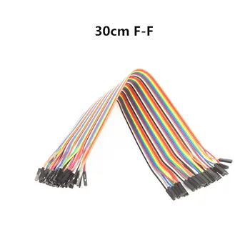 400pcs 30cm Žena, Aby ženy Dupont Kabel Propojovací kabel Dupont Line 1P-1P Roztečí 2,54 mm Pro Arduino