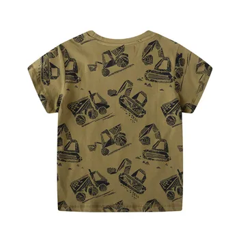 Skákání Metrů 2020 Nové Letní Chlapci T košile S Potiskem Kreslené Dětské Oblečení Kluci Trička Hot Prodej Topy